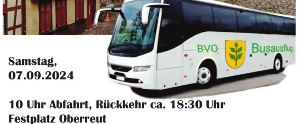 BVO Busausflug 2024 am 07.09.2024